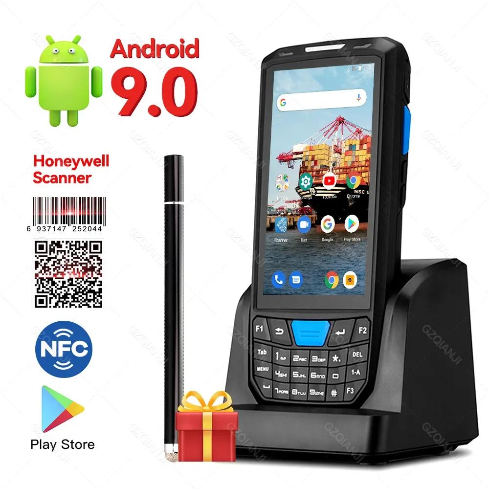 PDA ȵ̵ ڵ  ͹̳, Honeywell ڵ ĳ, 1d , 2d QR ޴   ͹̳ ġ,  4G NFC